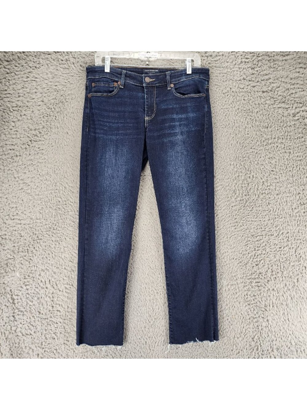 Lucky Brand Jeans Womens 10/30 Blue Stretch Denim Straight